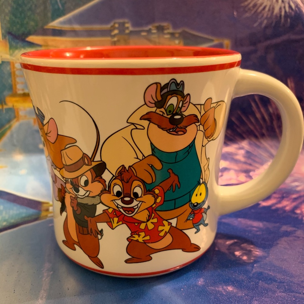 Disney retro chip and dale rescue rangers mug